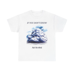 Unisex Heavy Cotton Tee: Wisdom of the Elements (Wind)