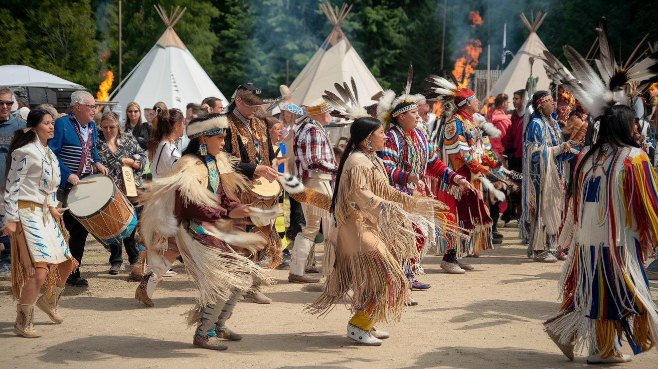 Participating in Native American Cultural Events