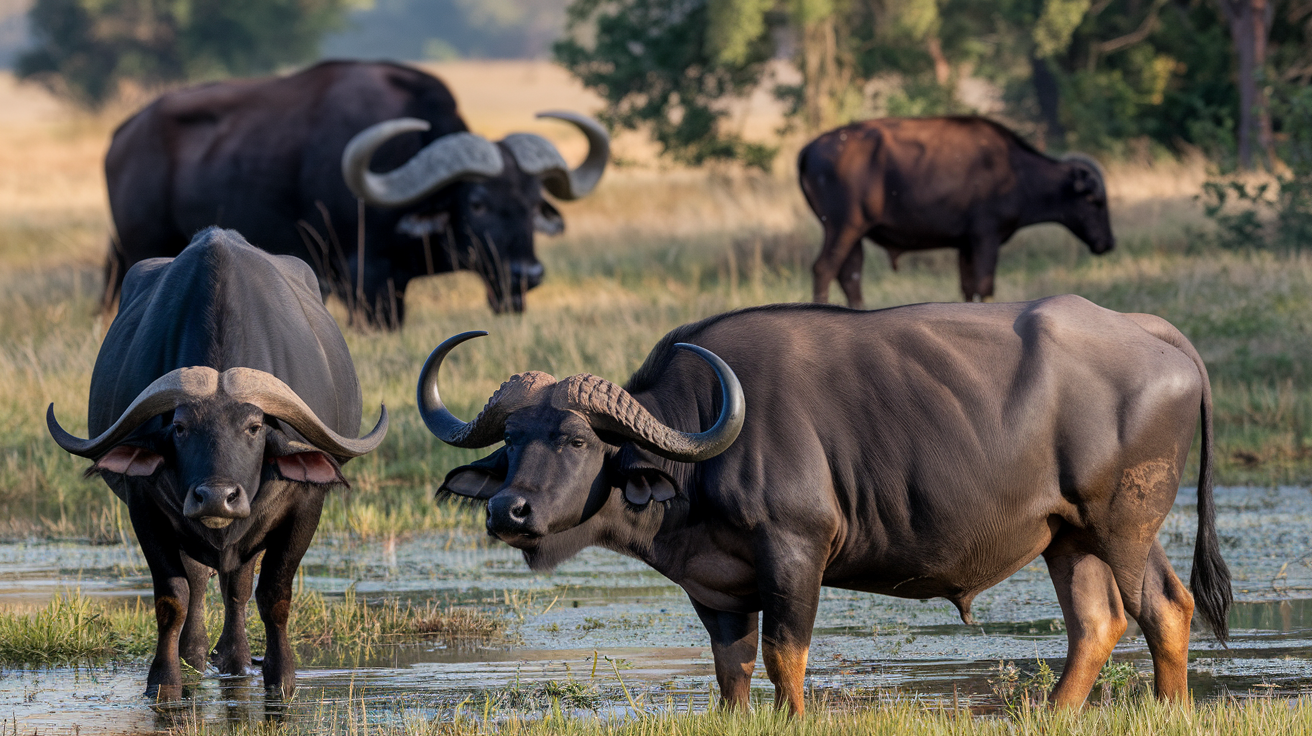 True Buffaloes of the World