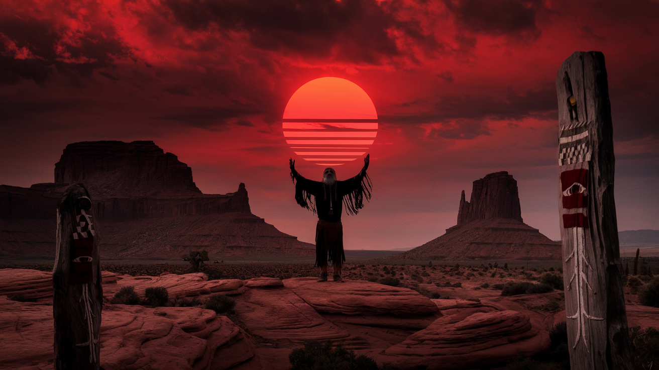 Red Suns in Prophecy and Prediction